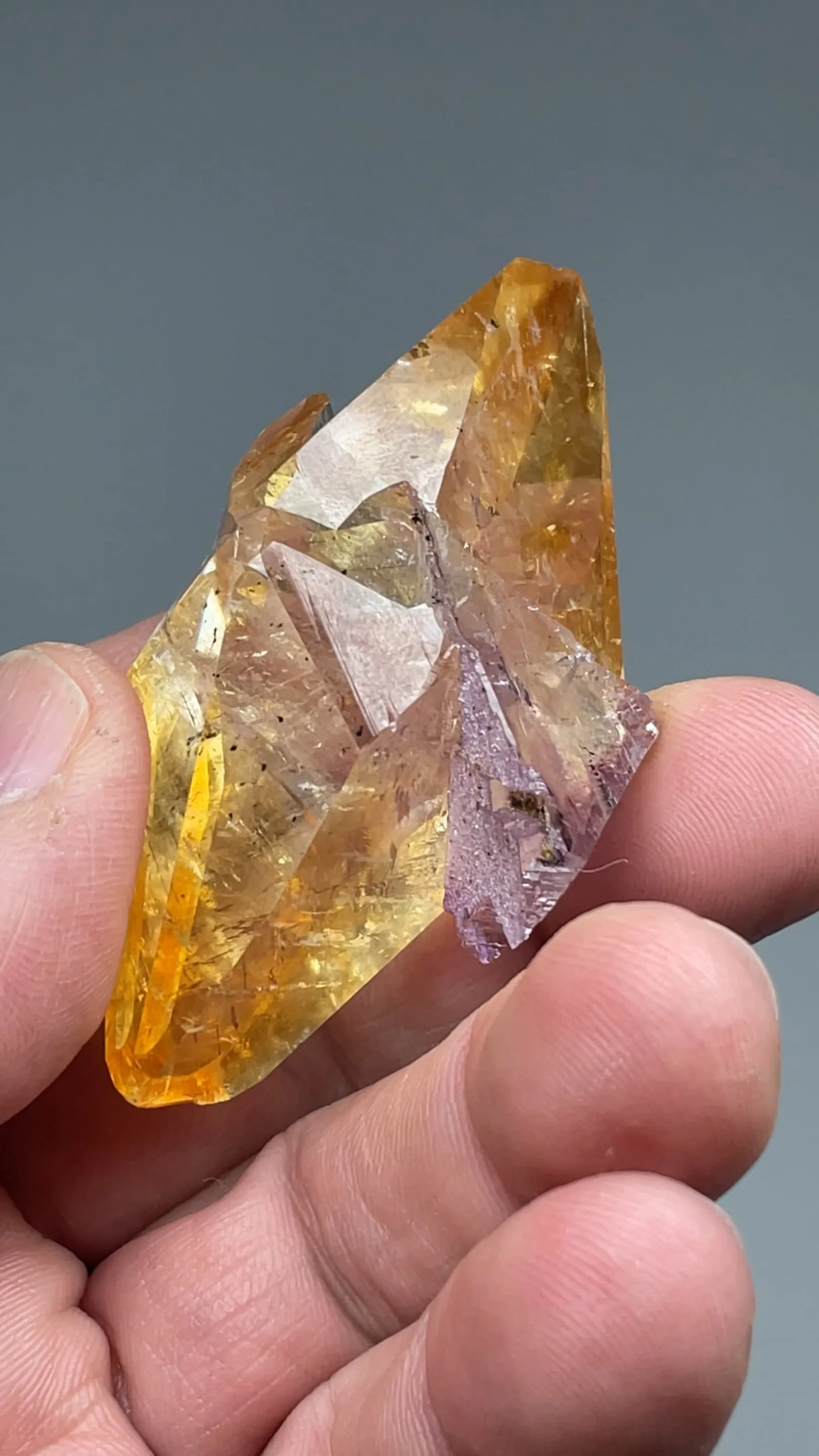 Calcite with Fluorite - image 2