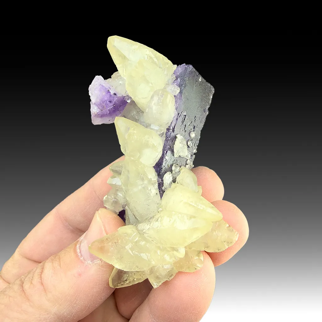 Calcite with Fluorite image