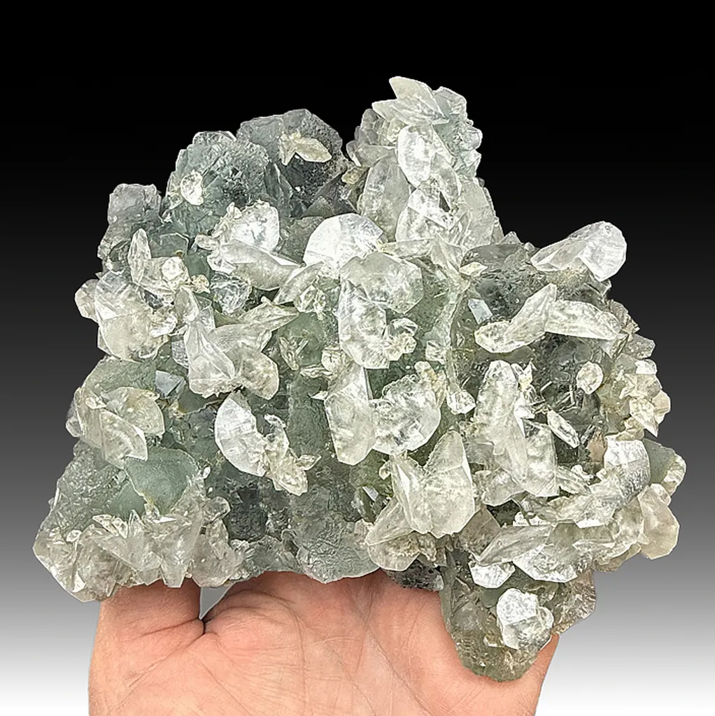 Calcite with Fluorite