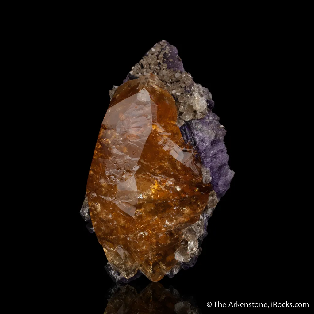 Calcite with Fluorite image