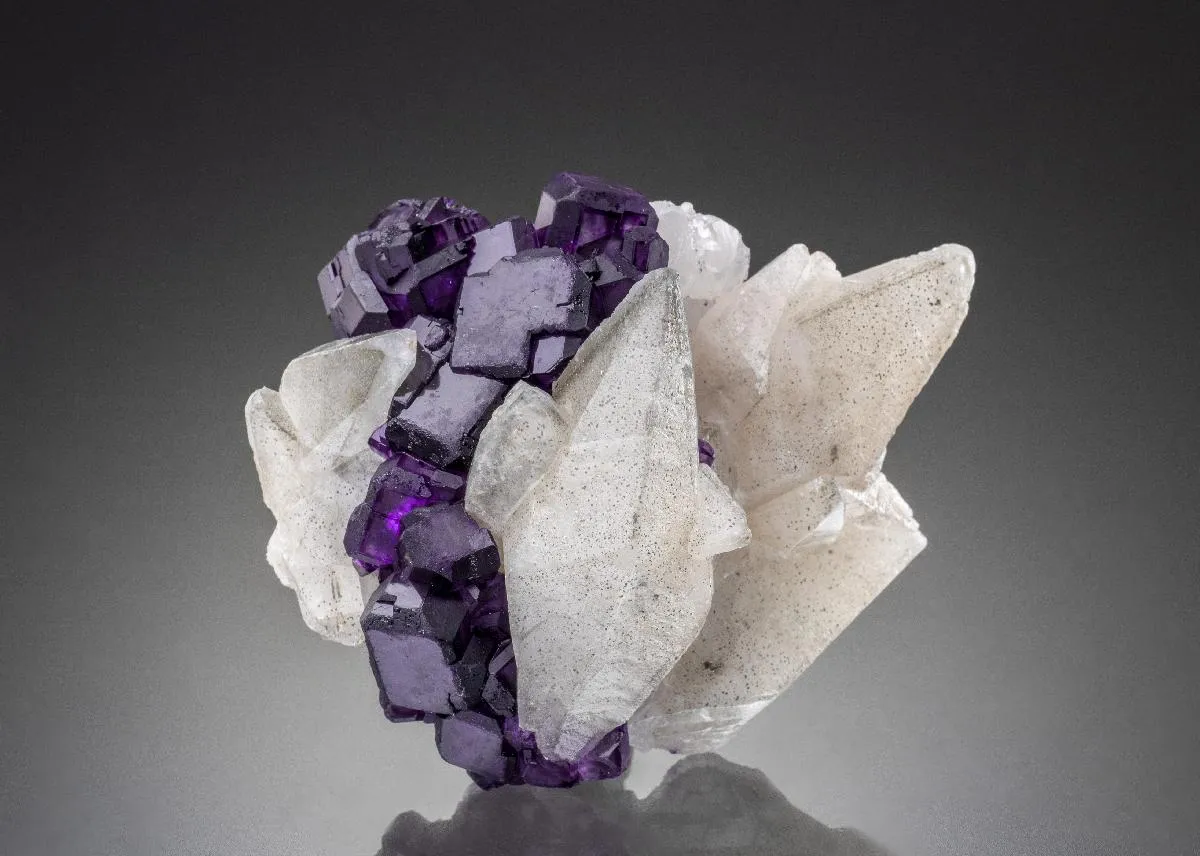 Calcite with Fluorite - image 1