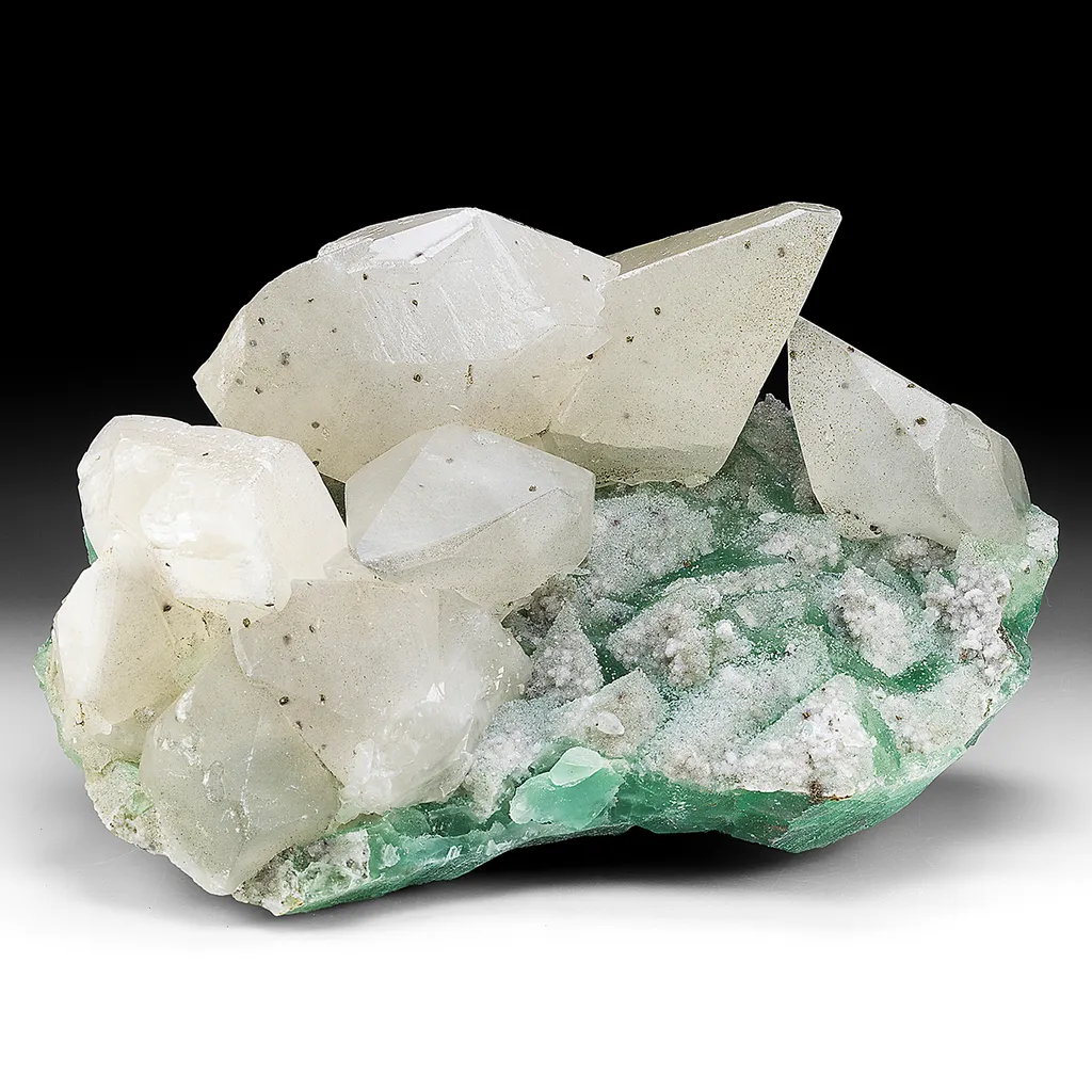 Calcite with Fluorite image