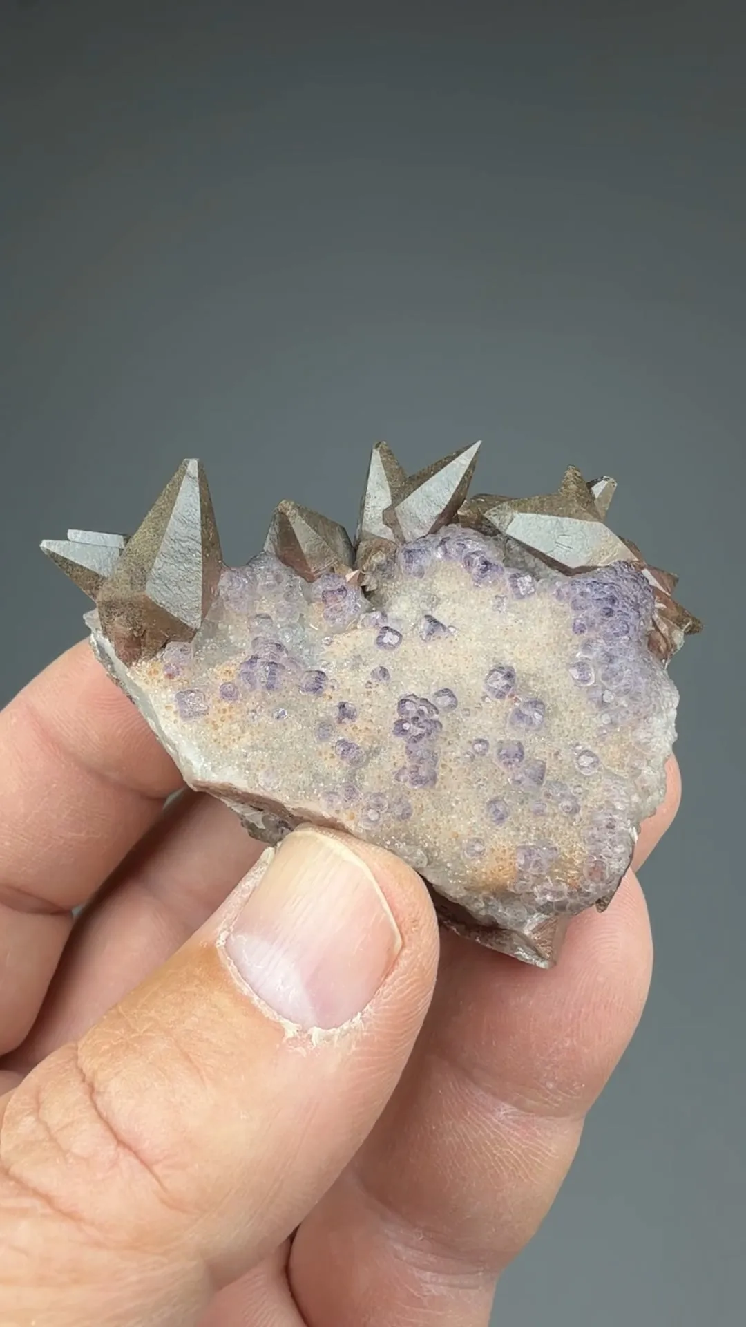 Calcite with Fluorite - image 2