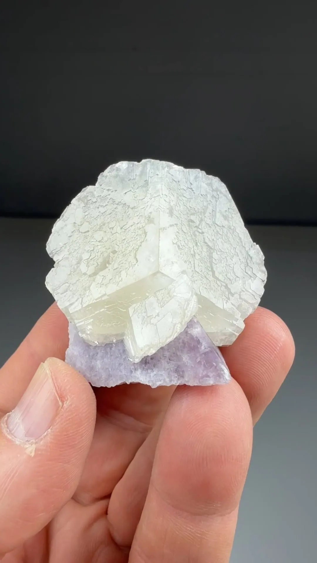 Calcite with Fluorite - image 2
