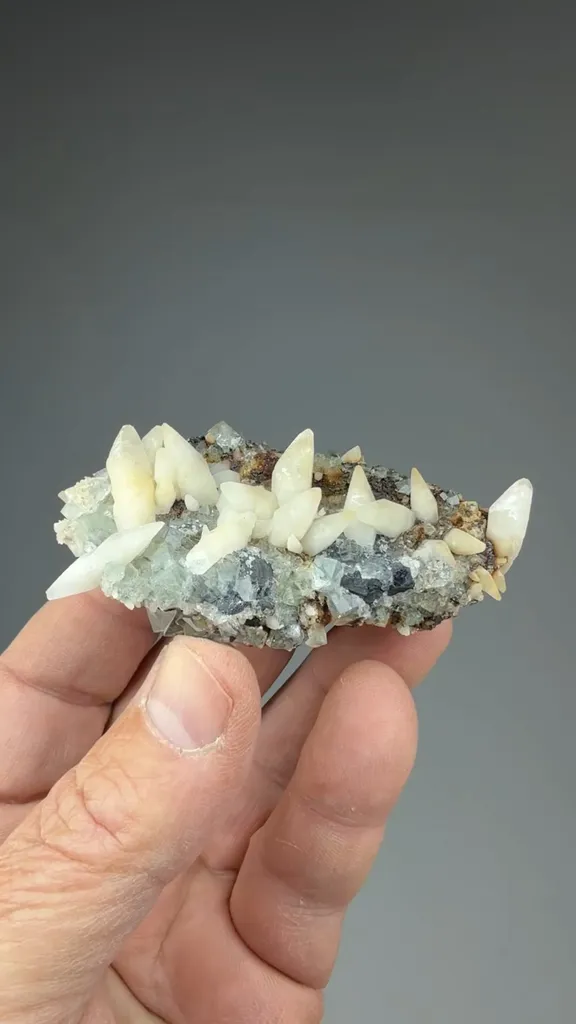 Calcite with Fluorite - image 2