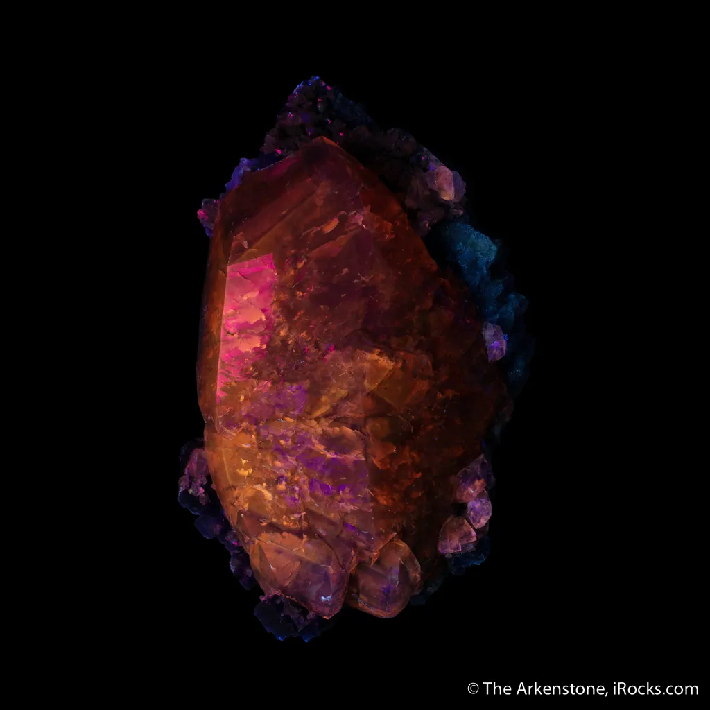 Calcite with Fluorite - image 3