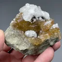 Calcite with Fluorite - image 2