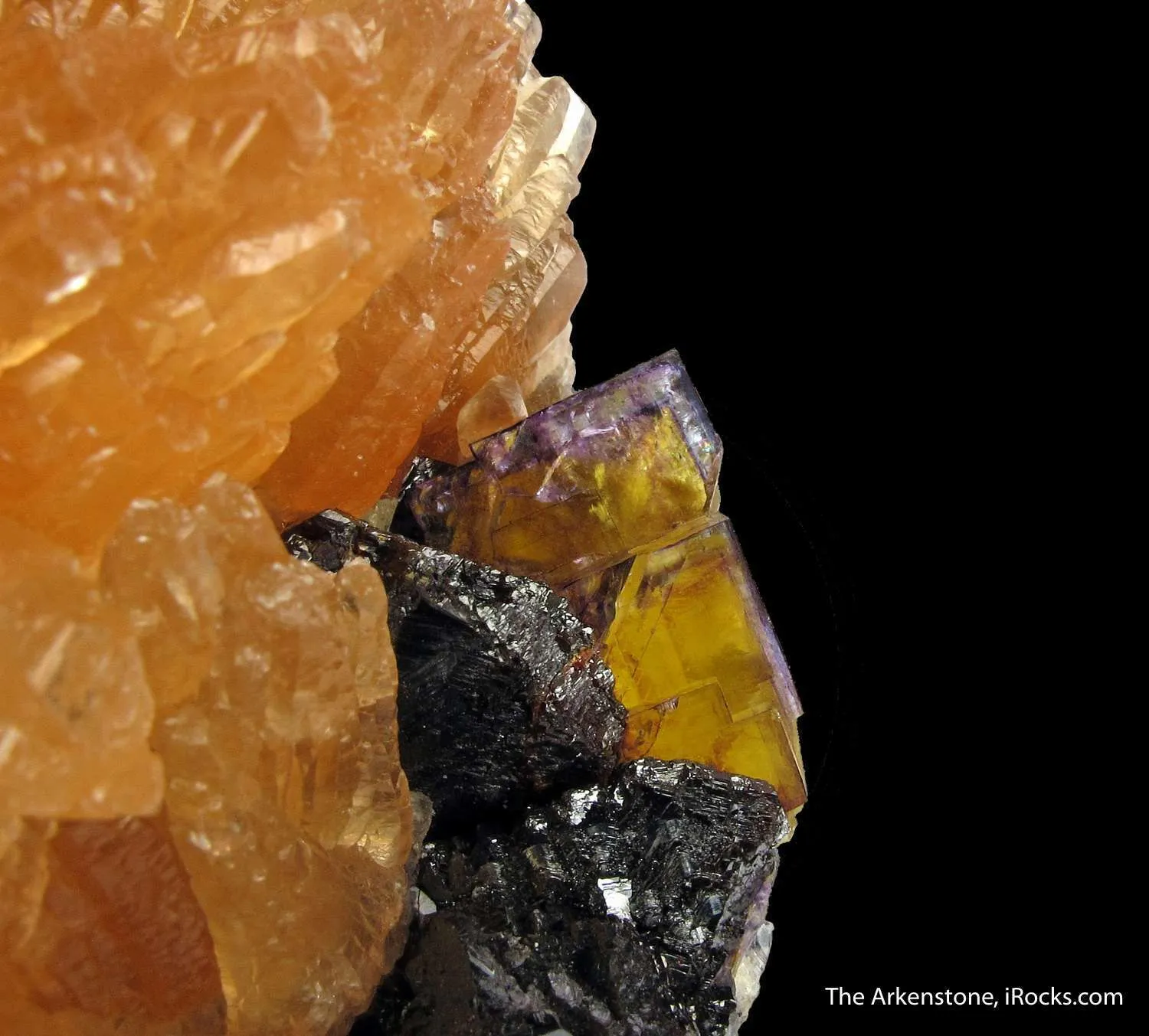 Calcite with Fluorite and Sphalerite - image 5