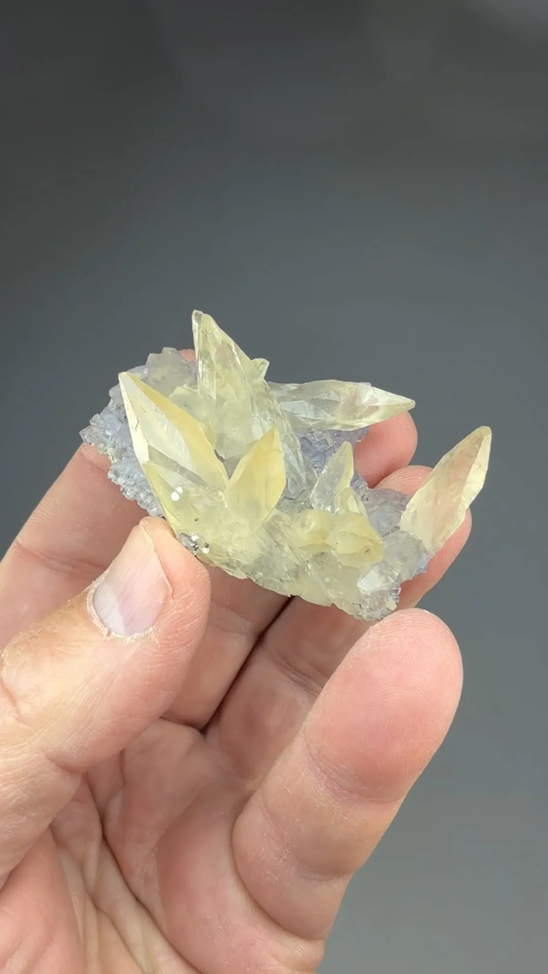 Calcite with Fluorite - image 3