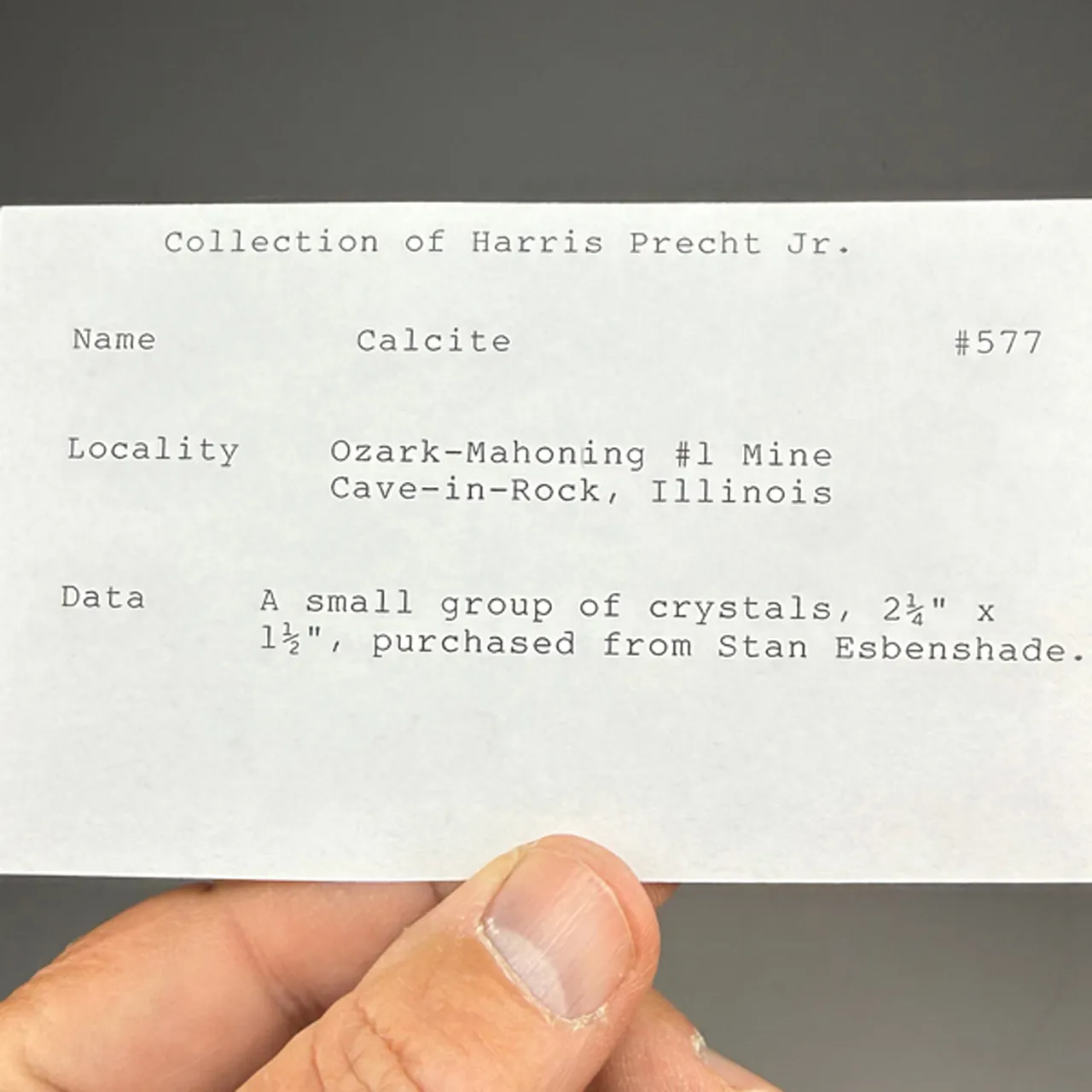 Calcite with Fluorite - image 2