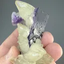 Calcite with Fluorite - image 2