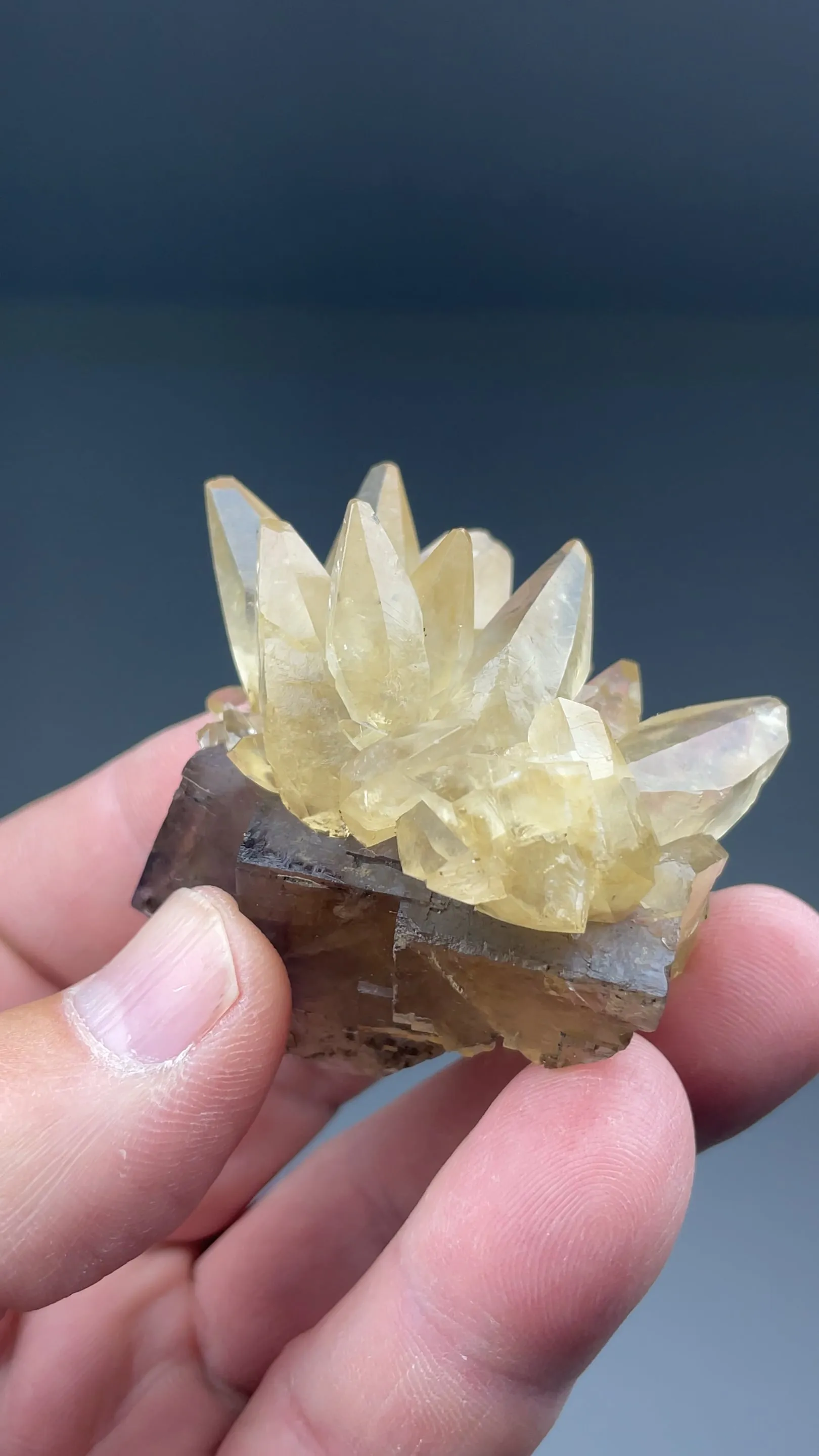 Calcite with Fluorite - image 2
