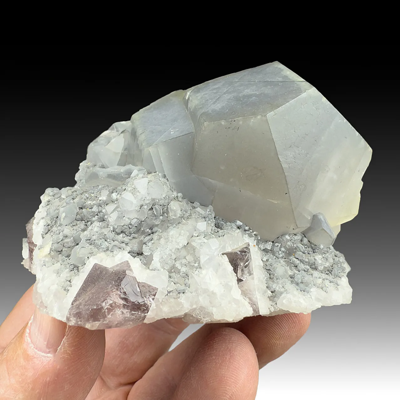 Calcite with Fluorite - image 1