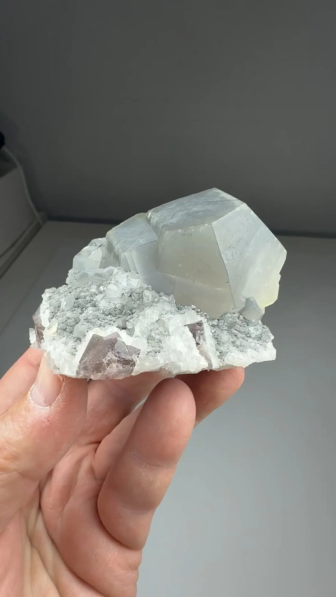 Calcite with Fluorite - image 2