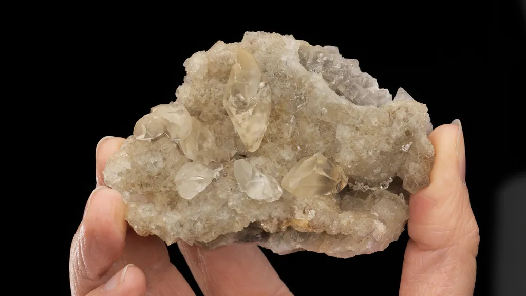Calcite with Fluorite image