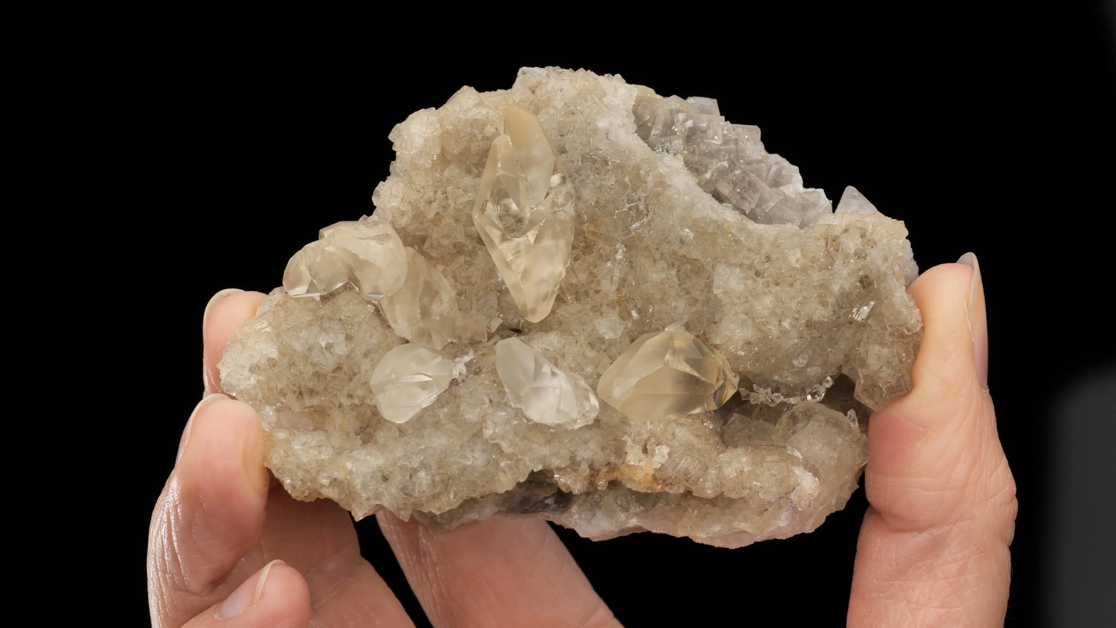 Calcite with Fluorite - image 1
