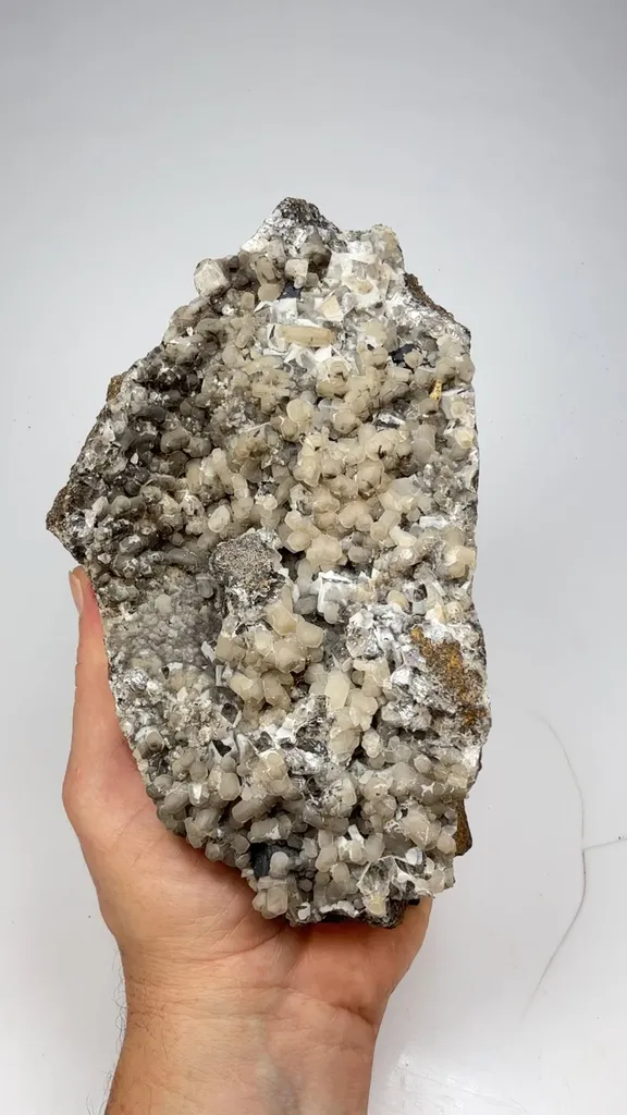 Calcite with Fluorite, Galena image