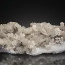 Calcite with Fluorite on Quartz - image 1
