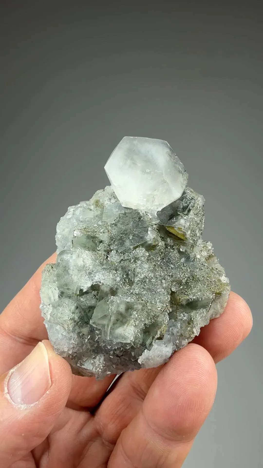 Calcite with Fluorite, Pyrite - image 2