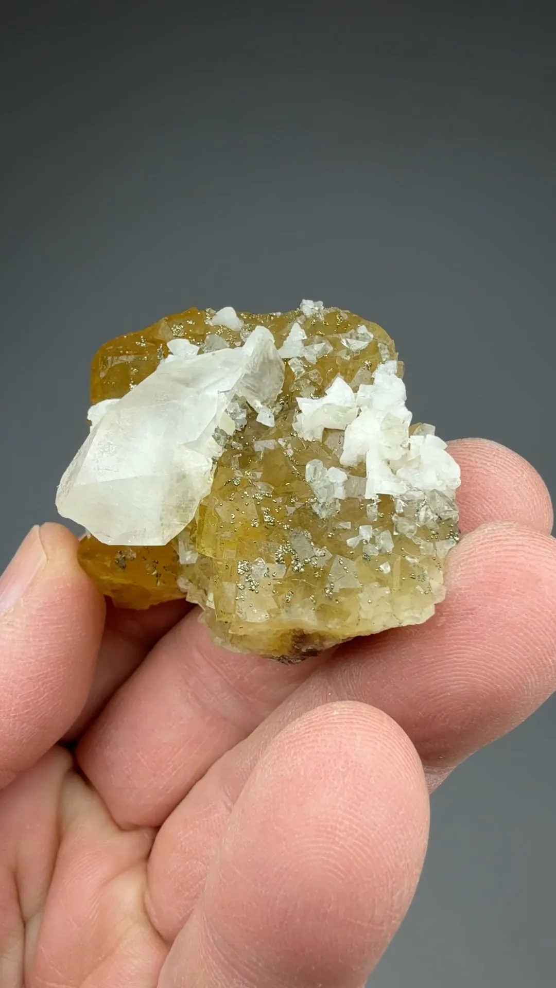 Calcite with Fluorite, Pyrite - image 2