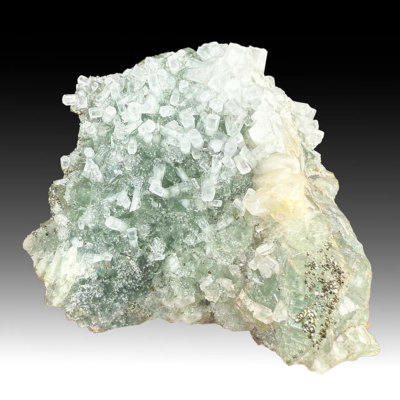Calcite with Fluorite, Pyrite - image 1