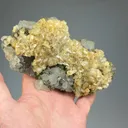 Calcite with Fluorite, Pyrite, Quartz - image 2
