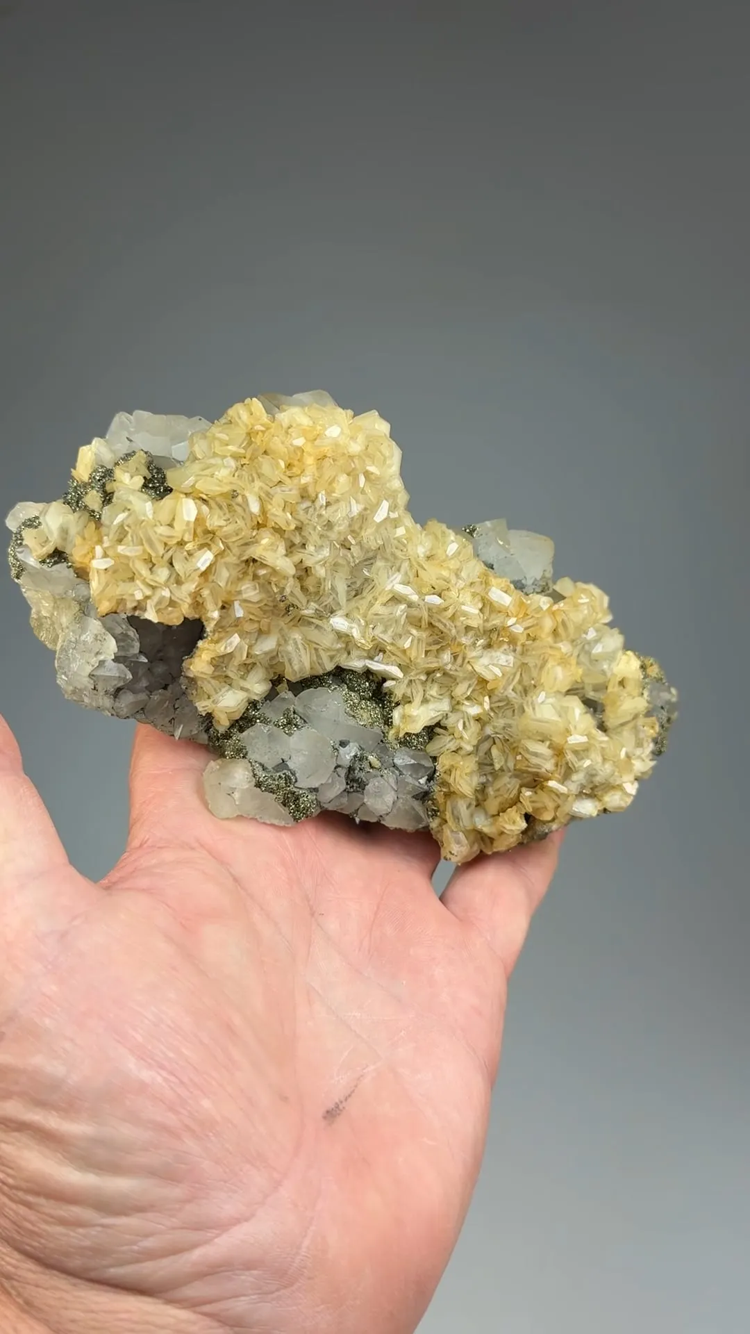 Calcite with Fluorite, Pyrite, Quartz - image 2