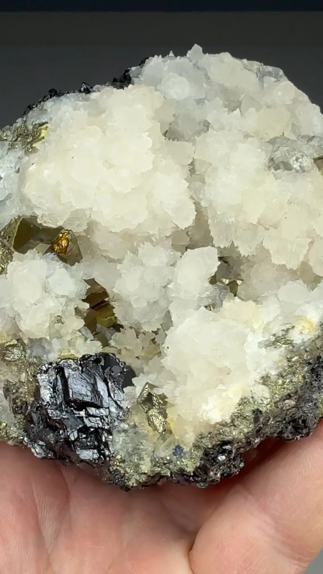 Calcite with Fluorite, Pyrite, Sphalerite - image 2