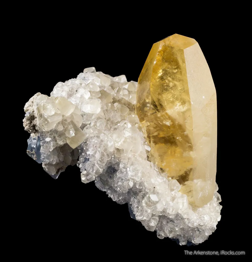 Calcite with Fluorite (two sided!) - image 4