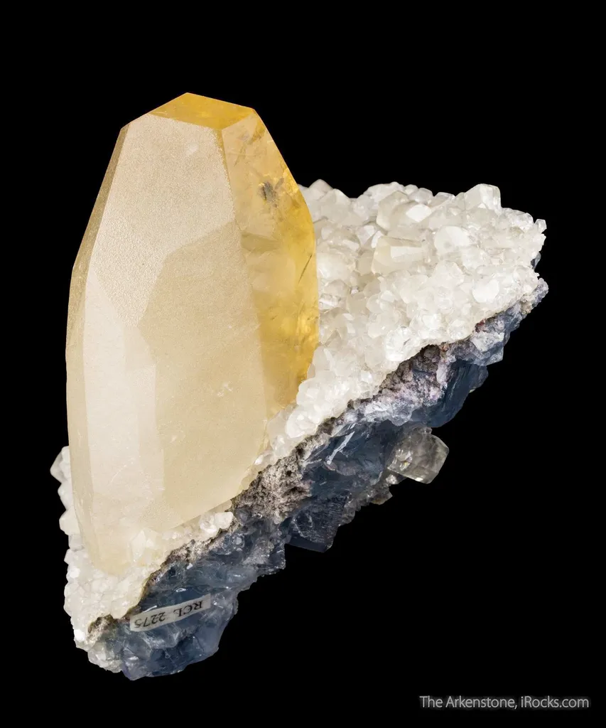 Calcite with Fluorite (two sided!) - image 3