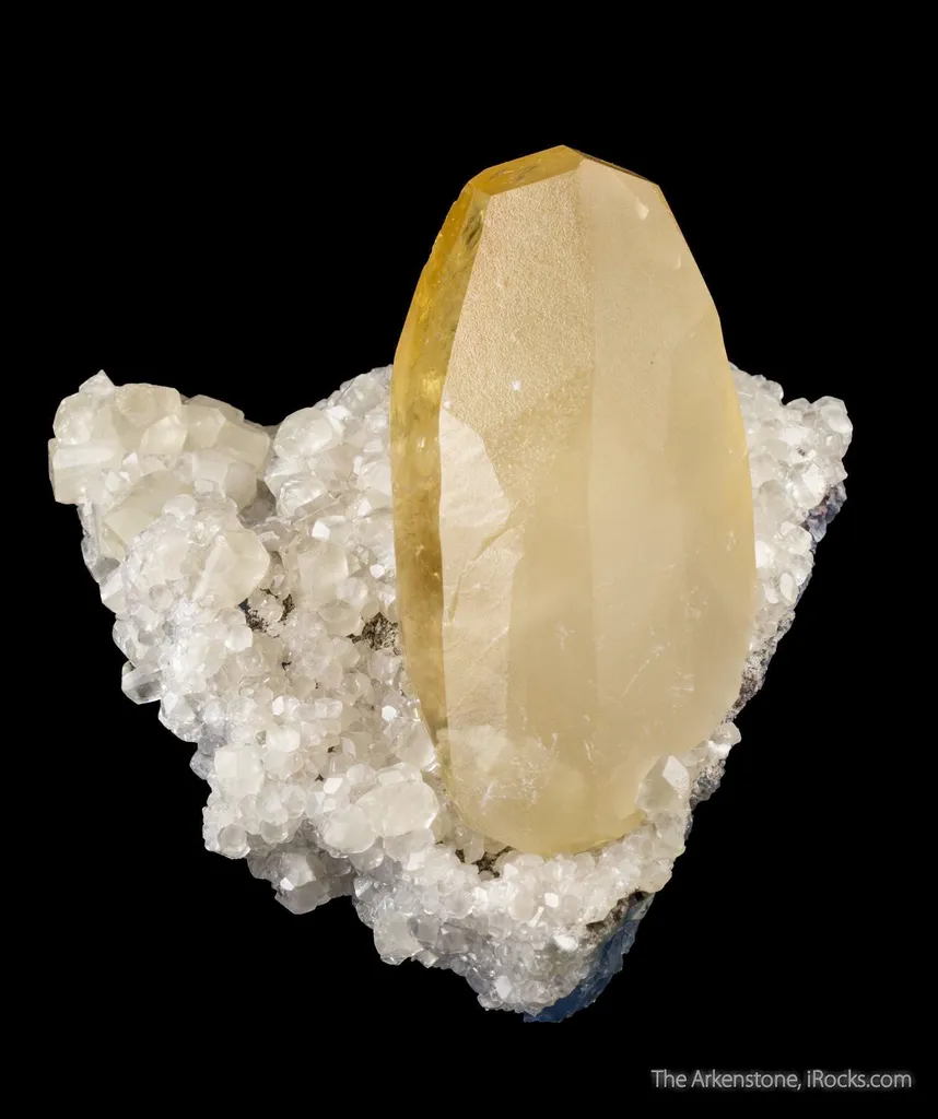 Calcite with Fluorite (two sided!) image