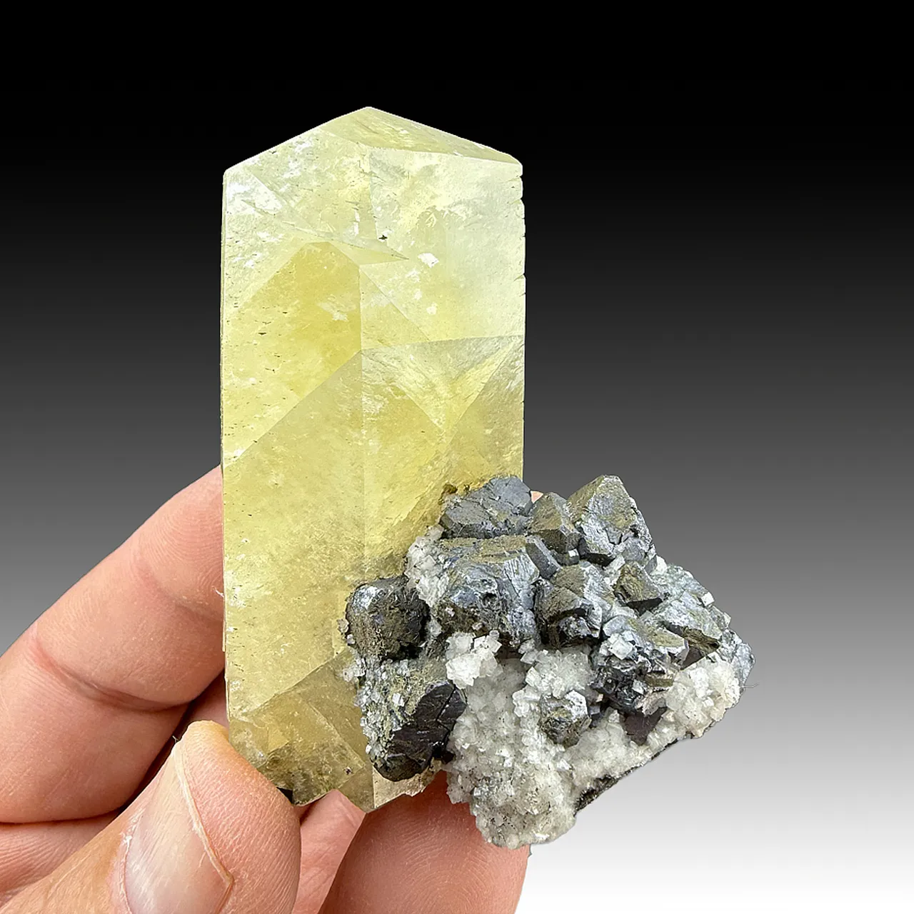 Calcite with Galena - image 1