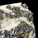 Calcite With Galena & Chalcopyrite - image 3