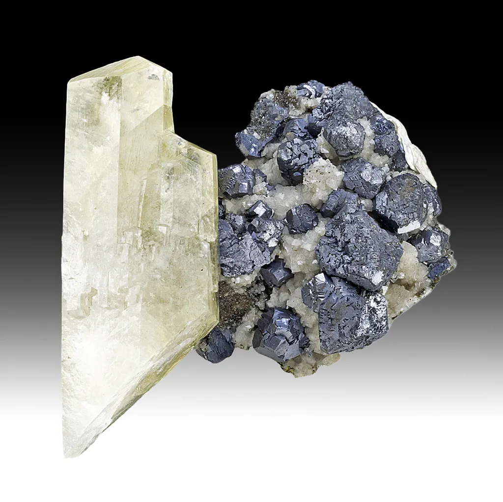 Calcite with Galena, Dolomite image