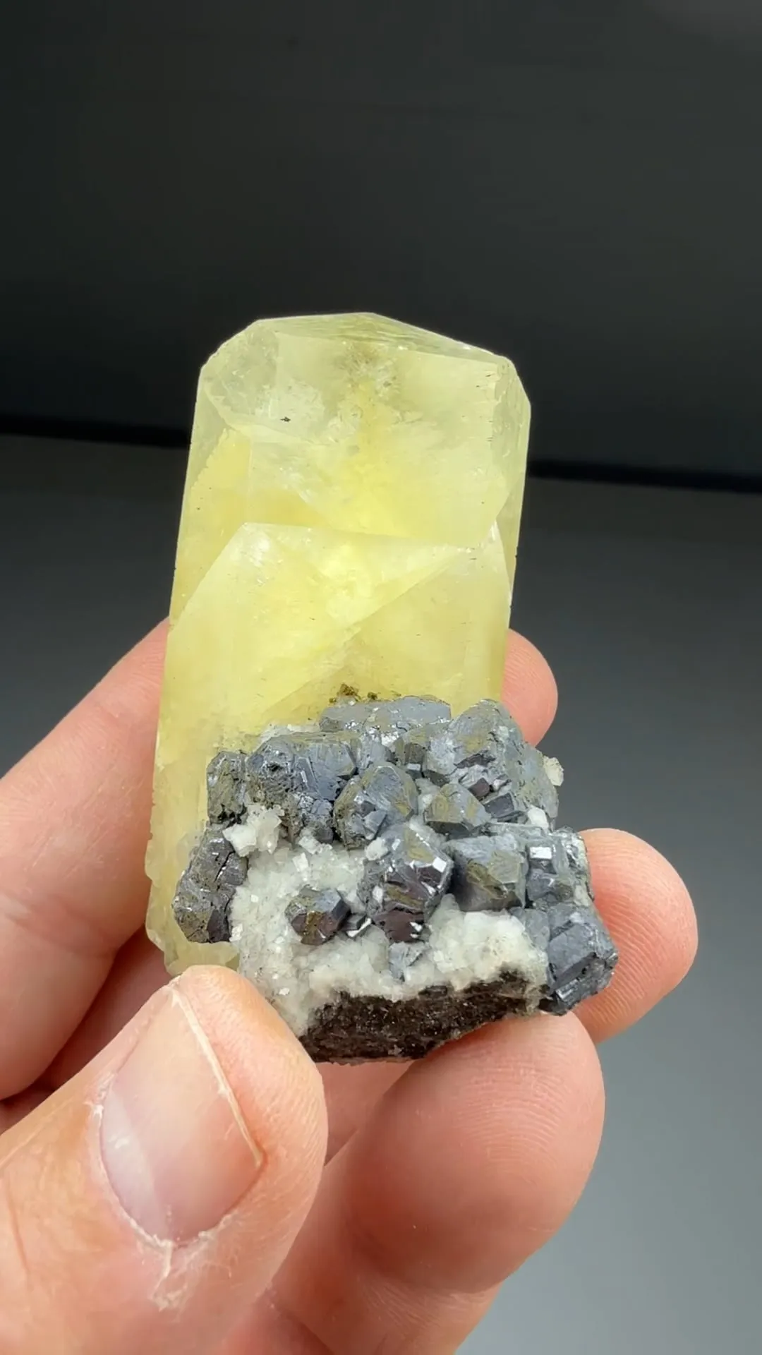 Calcite with Galena - image 2