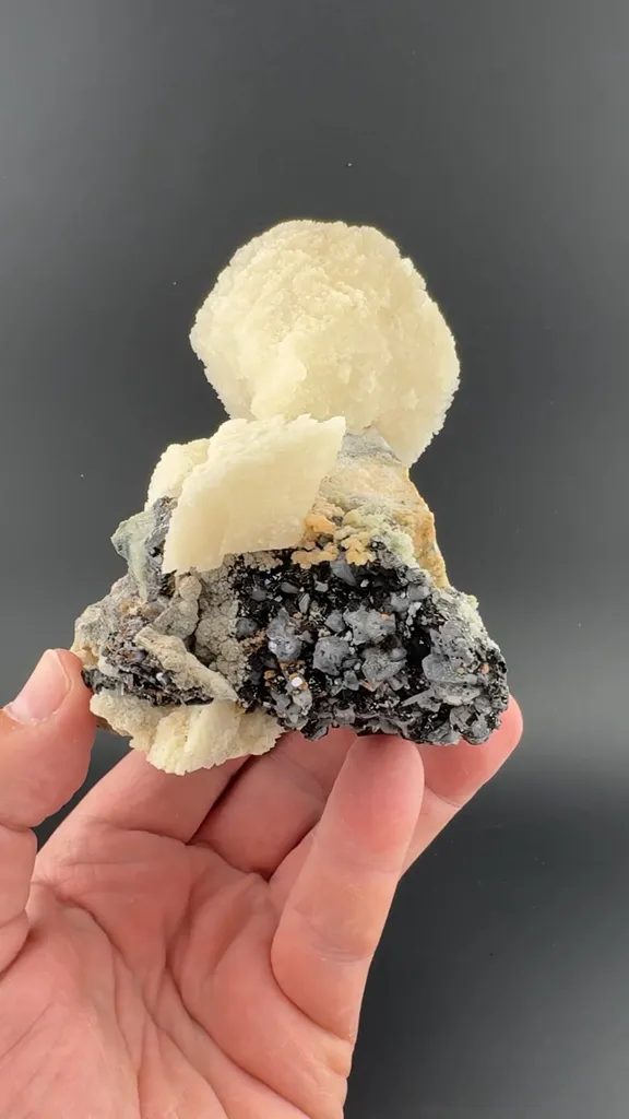 Calcite with Galena, Sphalerite image