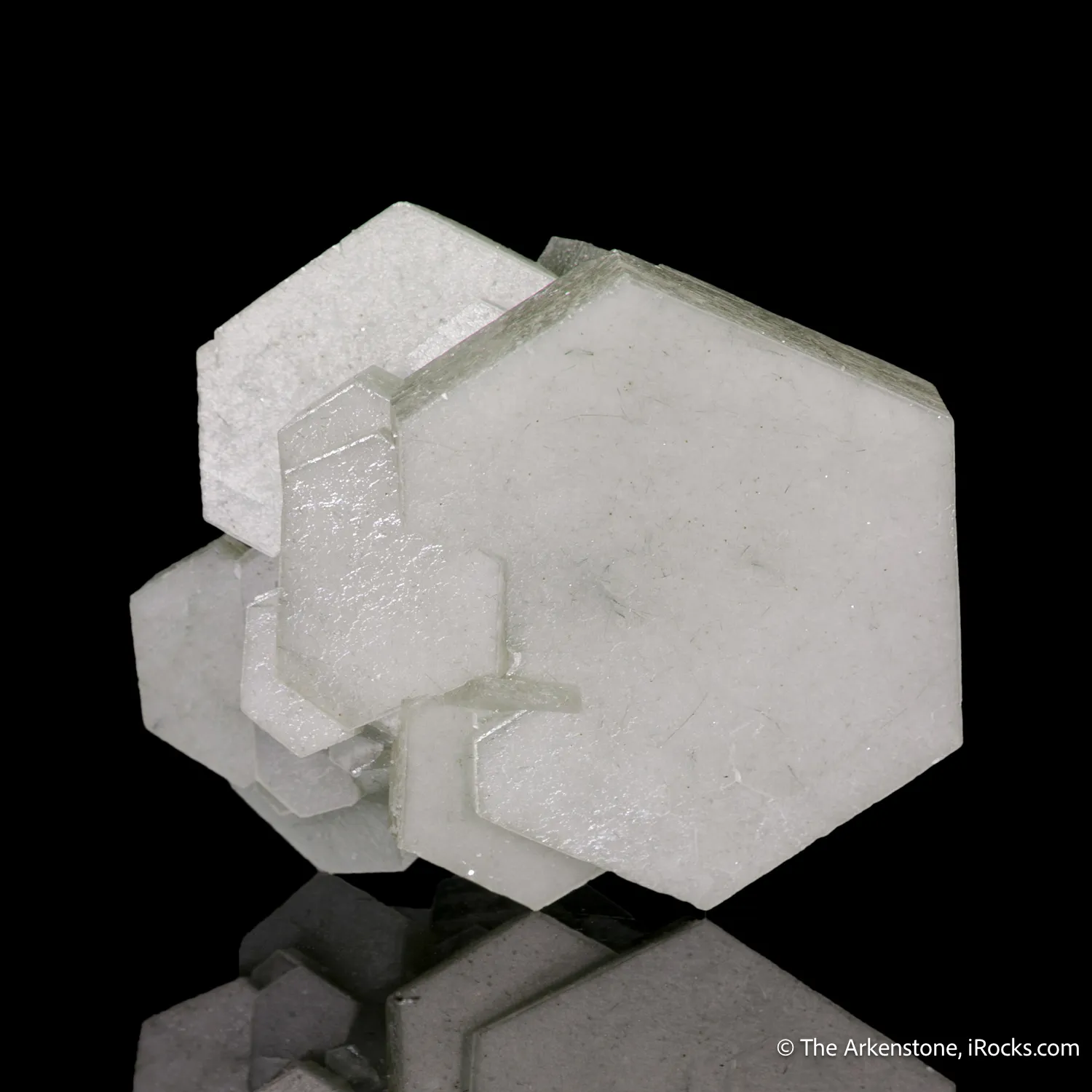 Calcite with Hedenbergite incl. - image 5