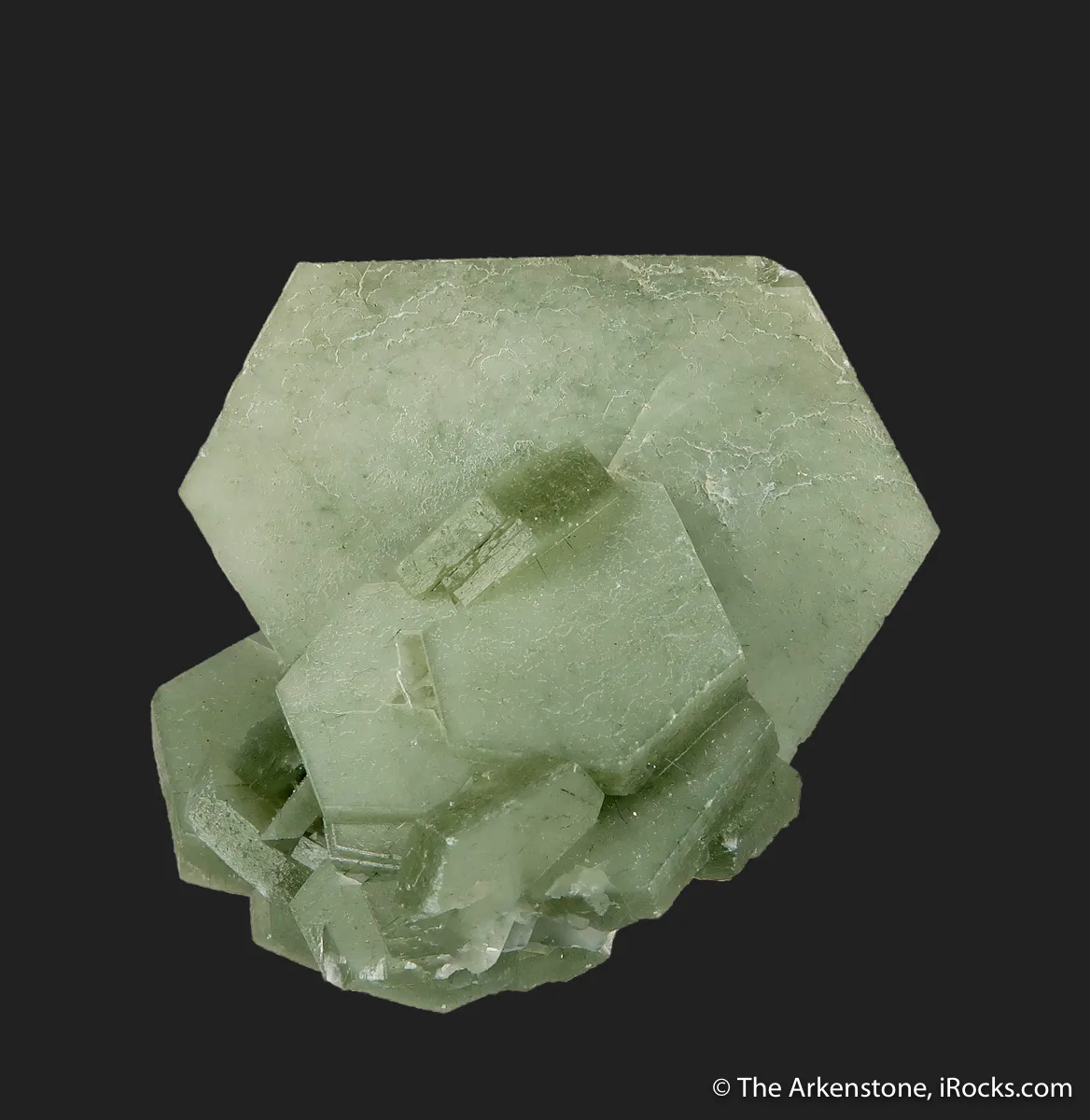 Calcite with Hedenbergite inclusions - image 5