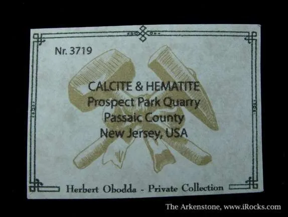 Calcite With Hematite - image 5