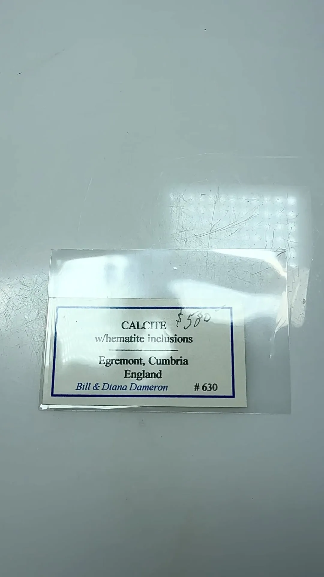 Calcite with Hematite (630) - image 2