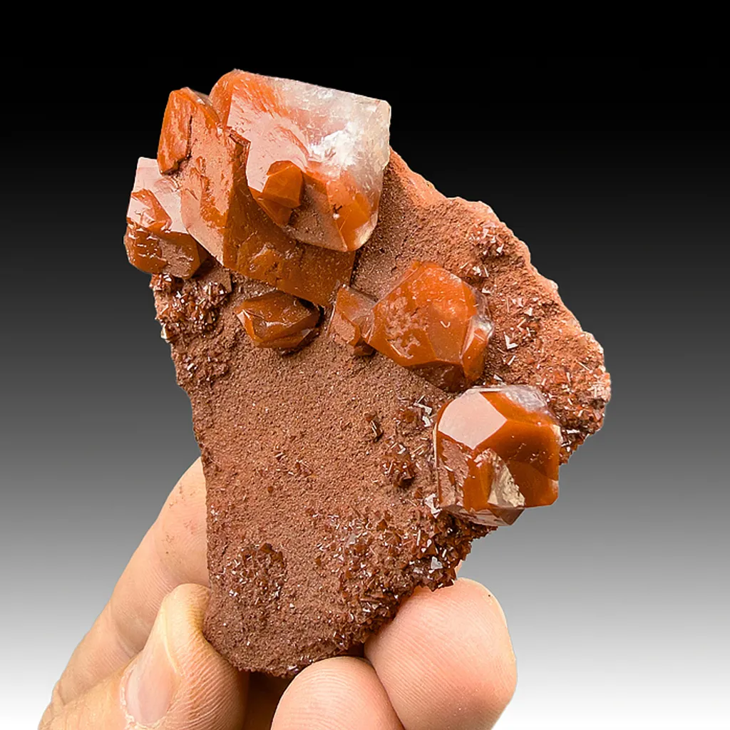 Calcite with Hematite image