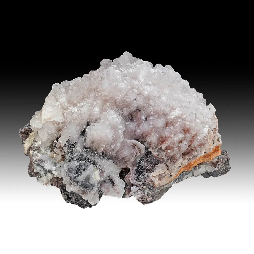 Calcite with Hematite, Barite image