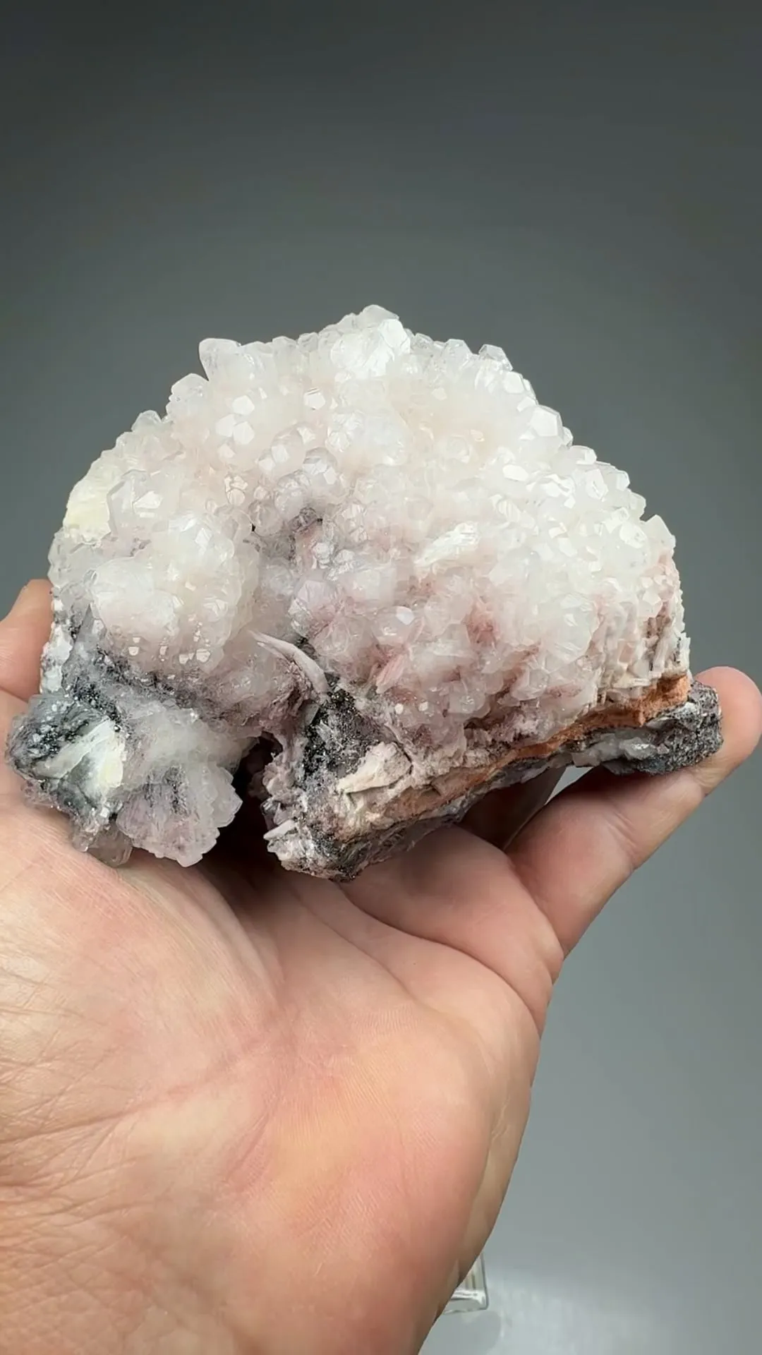 Calcite with Hematite, Barite - image 2