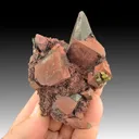 Calcite with Hematite, Chalcopyrite - image 1