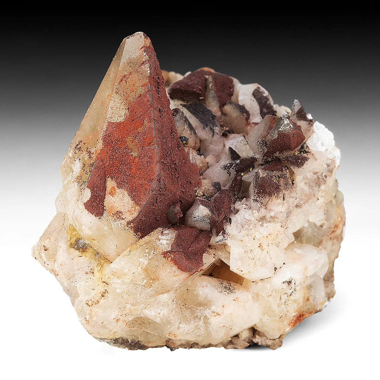 Calcite with Hematite - image 1
