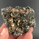 Calcite with Hematite, Pyrite, Sphalerite - image 1