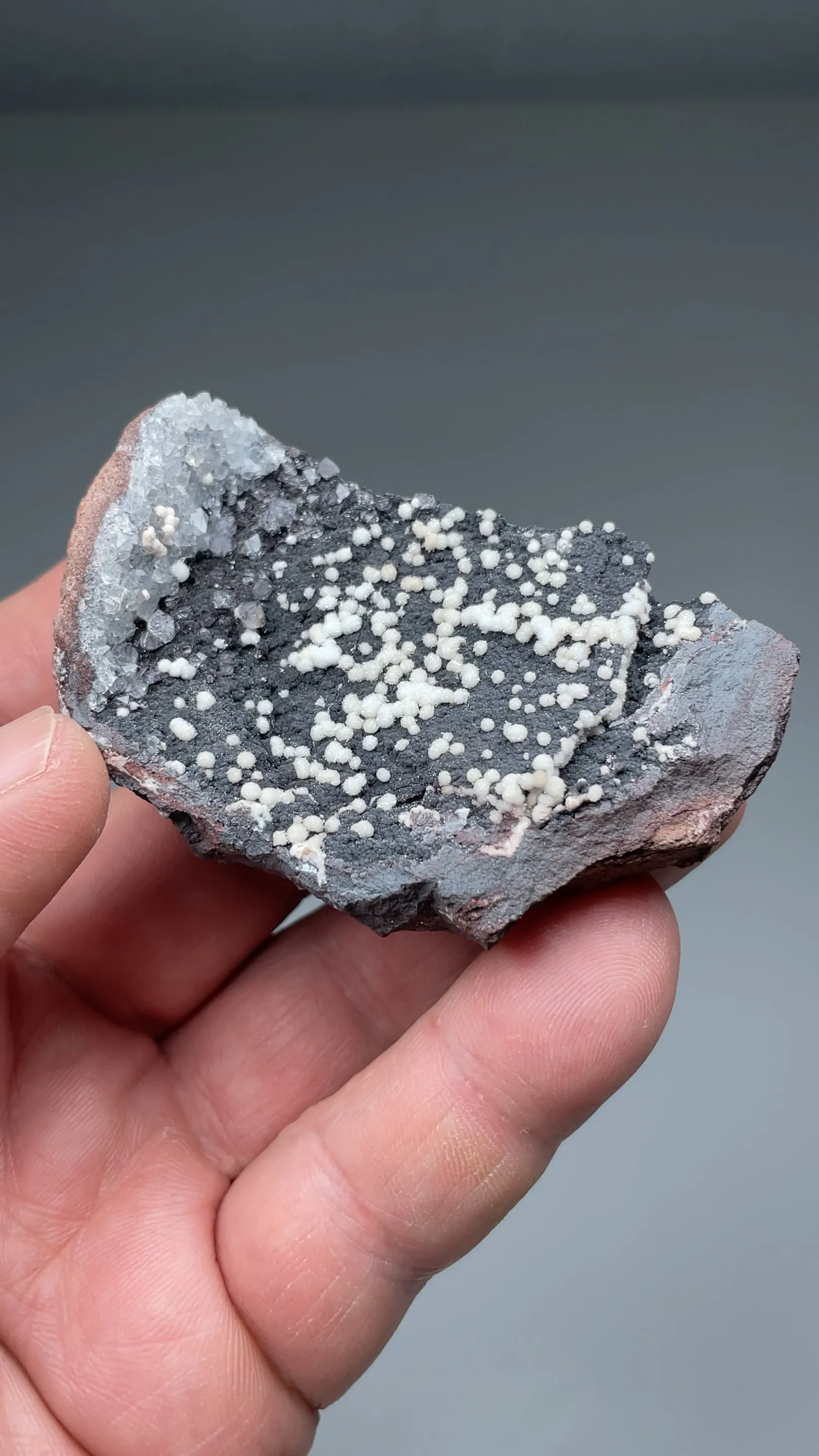 Calcite with Hematite, Quartz - image 2