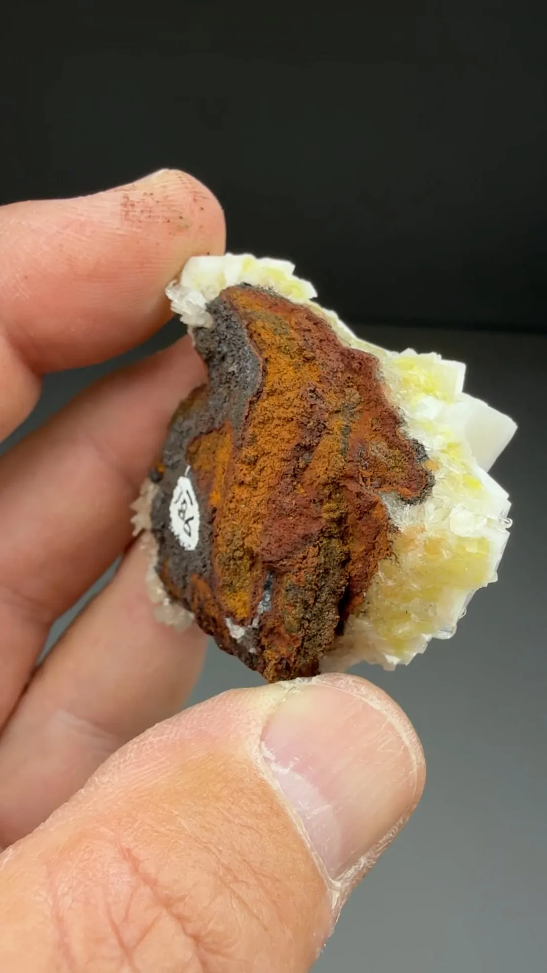 Calcite with Hemimorphite - image 2