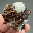 Calcite with Hemimorphite - image 2