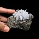 Calcite with Heulandite Natural Mineral Specimen - image 5